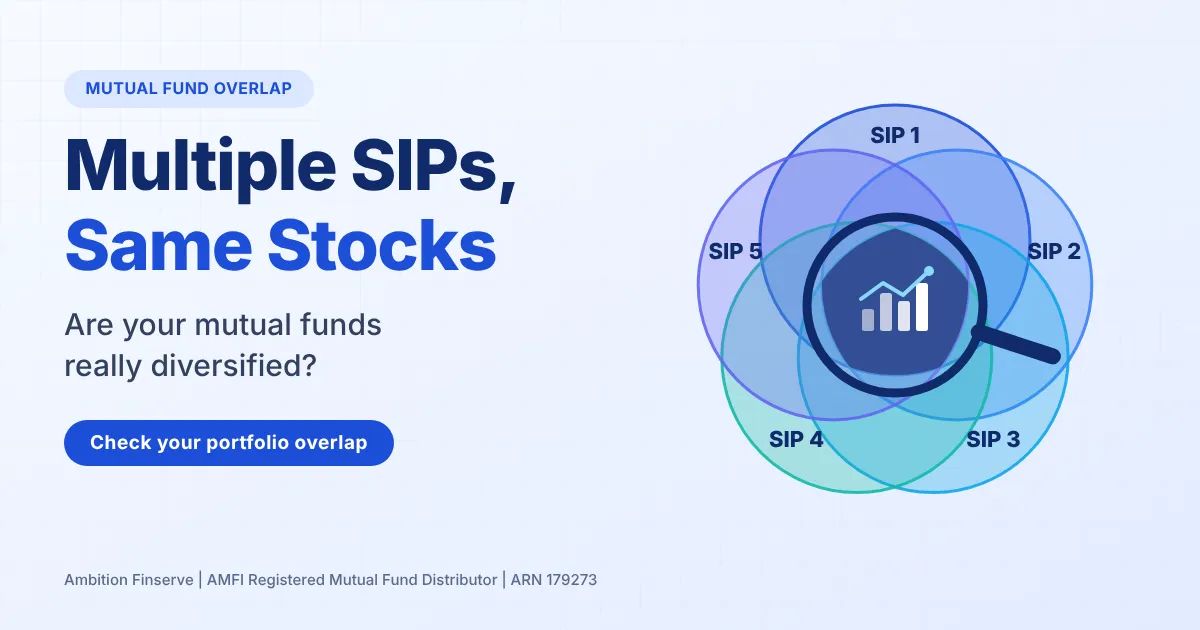 Are Your Multiple SIPs Diversified? How to Check Mutual Fund Overlap
