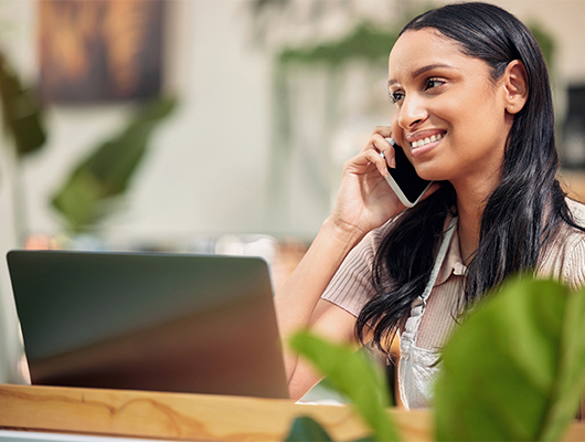 Contact support visual